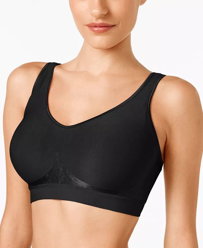 

Comfort Revolution ComfortFlex Fit бесшовный утягивающий бюстгальтер без косточек 3488 Bali, черный
