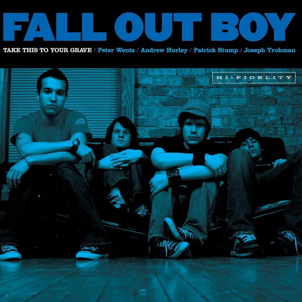 

Виниловая пластинка LP Take This To Your Grave [20th Anniversary Blue Jay Vinyl] - Fall Out Boy