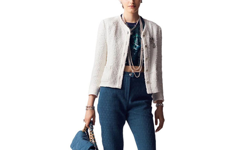 

Куртка женская Chanel, белый