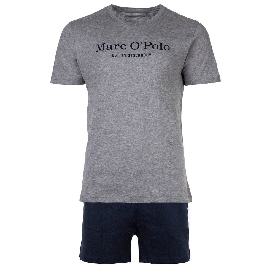 

Короткая пижама Marc O'Polo, цвет Navy/mottled grey