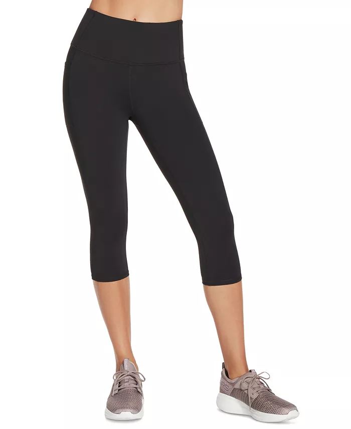 

Гофлекс укороченные леггинсы Skechers, черный