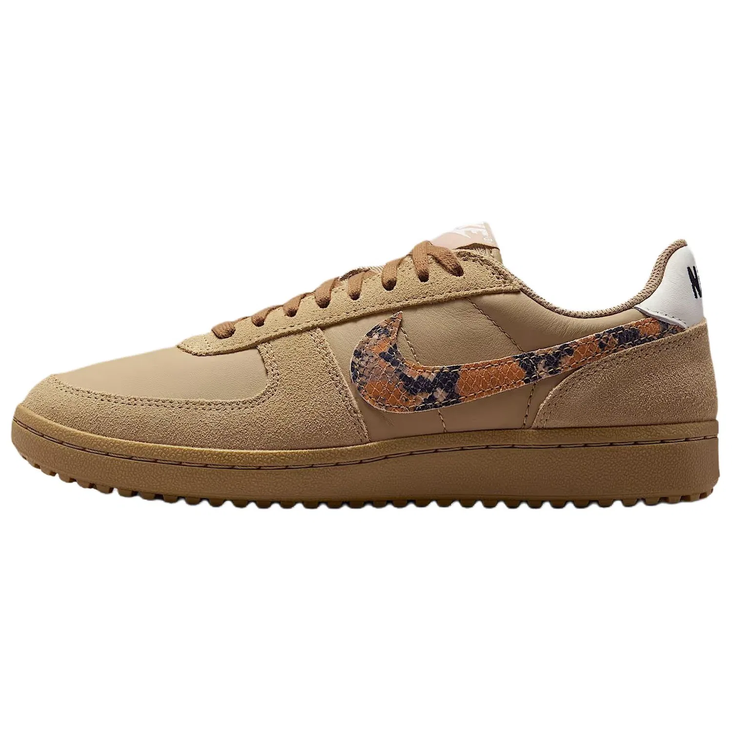 Кроссовки кожаные Nike Low Brown