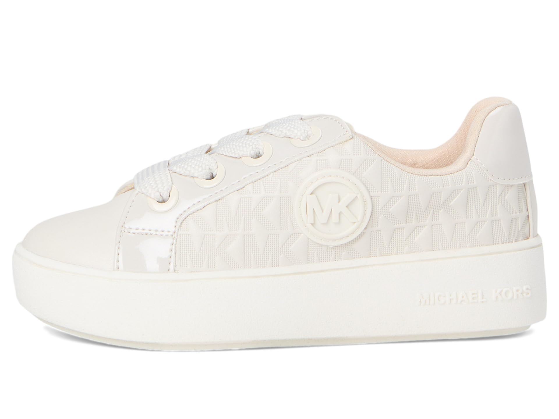 Кроссовки MICHAEL Michael Kors Kids Jordana Audrey, цвет Vanilla — фото 4