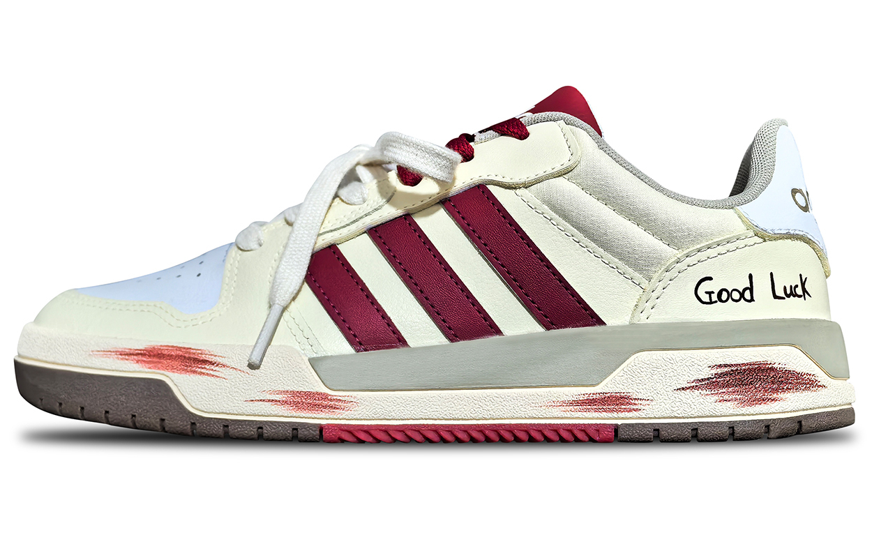 

Adidas Neo Износостойкие, дышащие низкие скейтбордные кроссовки Entrap, унисекс, цвет экрю