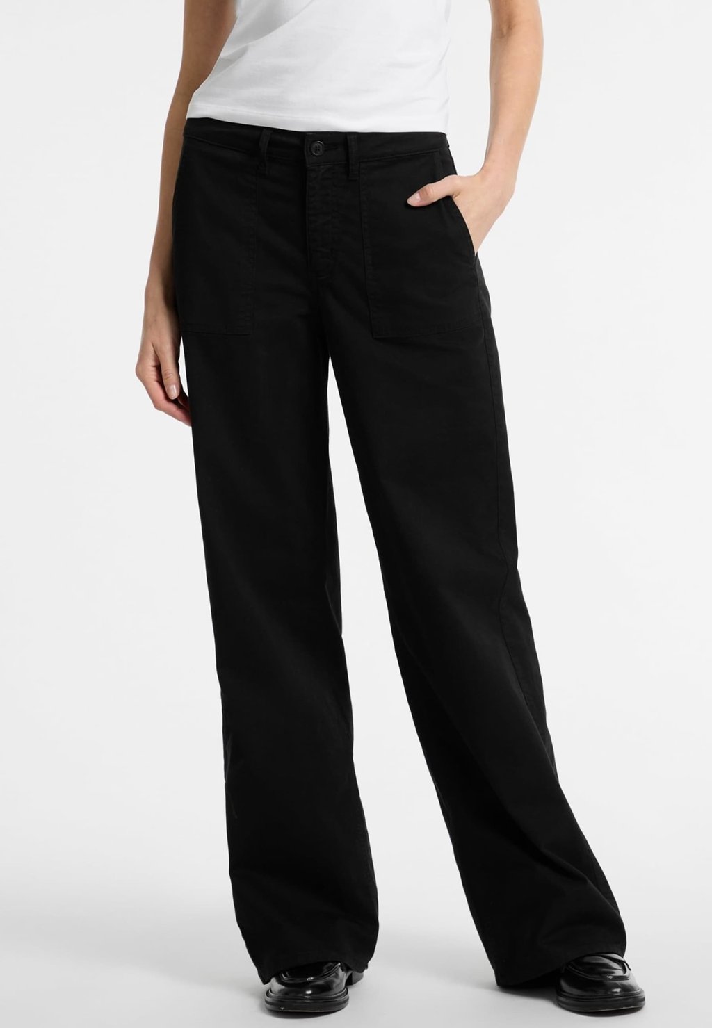 

Джинсы свободного кроя WIDE Guess Jeans, черный