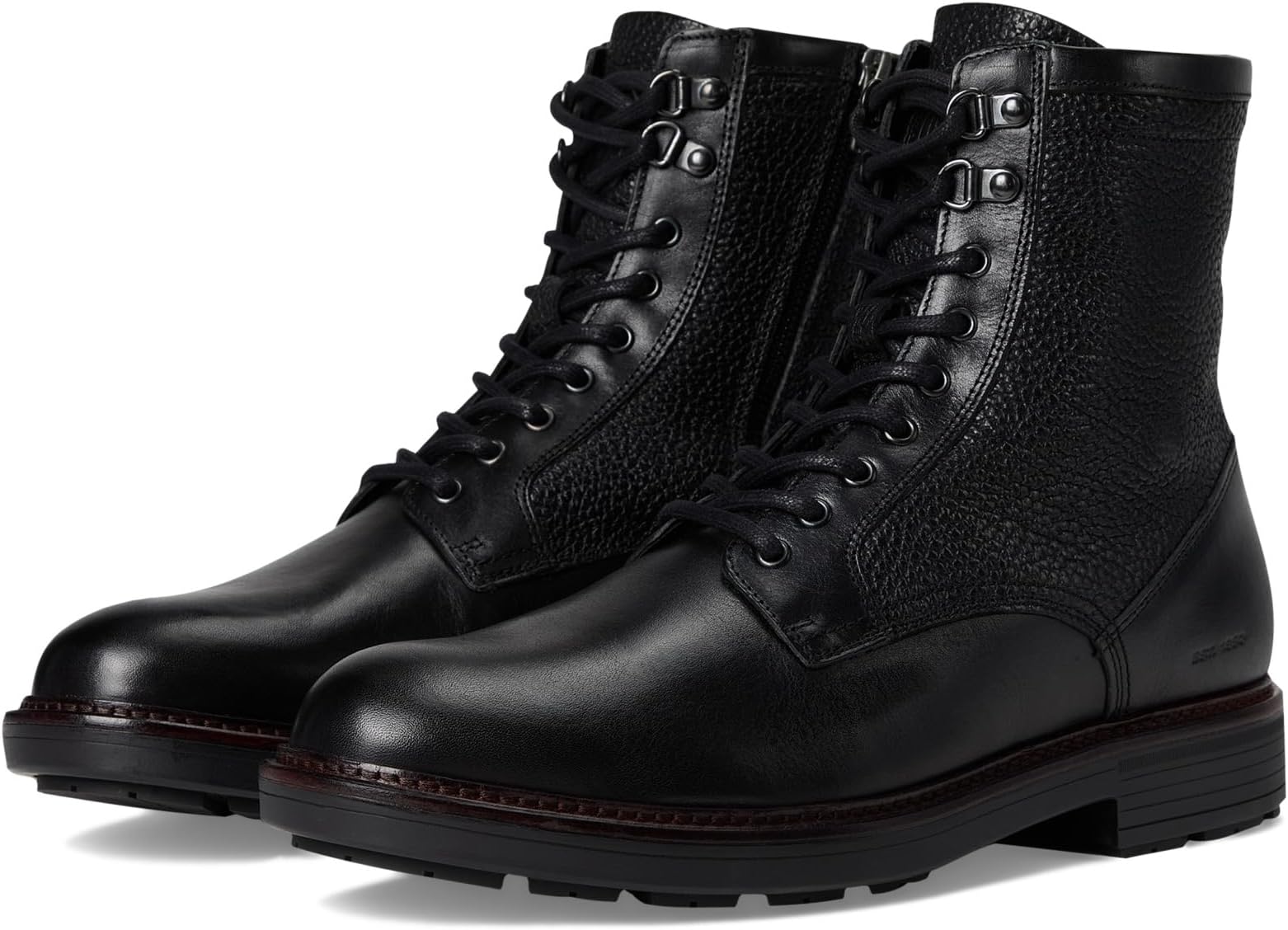 

Ботинки Johnston & Murphy Collection Men's Latham Plain Toe Boots, Black European Calfskin