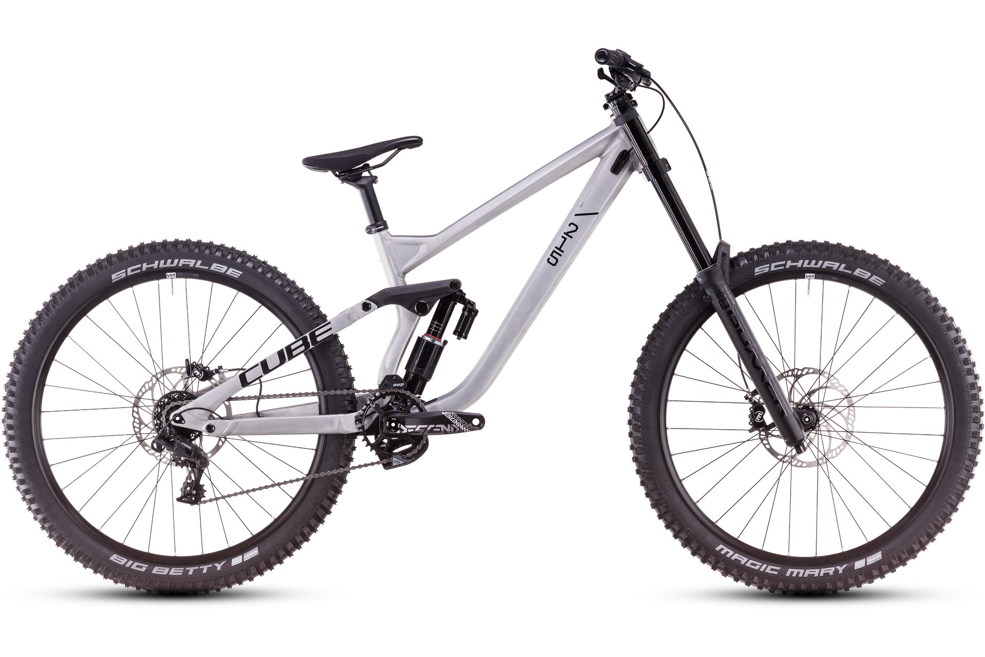 

Горный велосипед Cube Two15 pro 27.5 - 27,5 дюймов - fully - 2026, silber | rawmetal´n´black