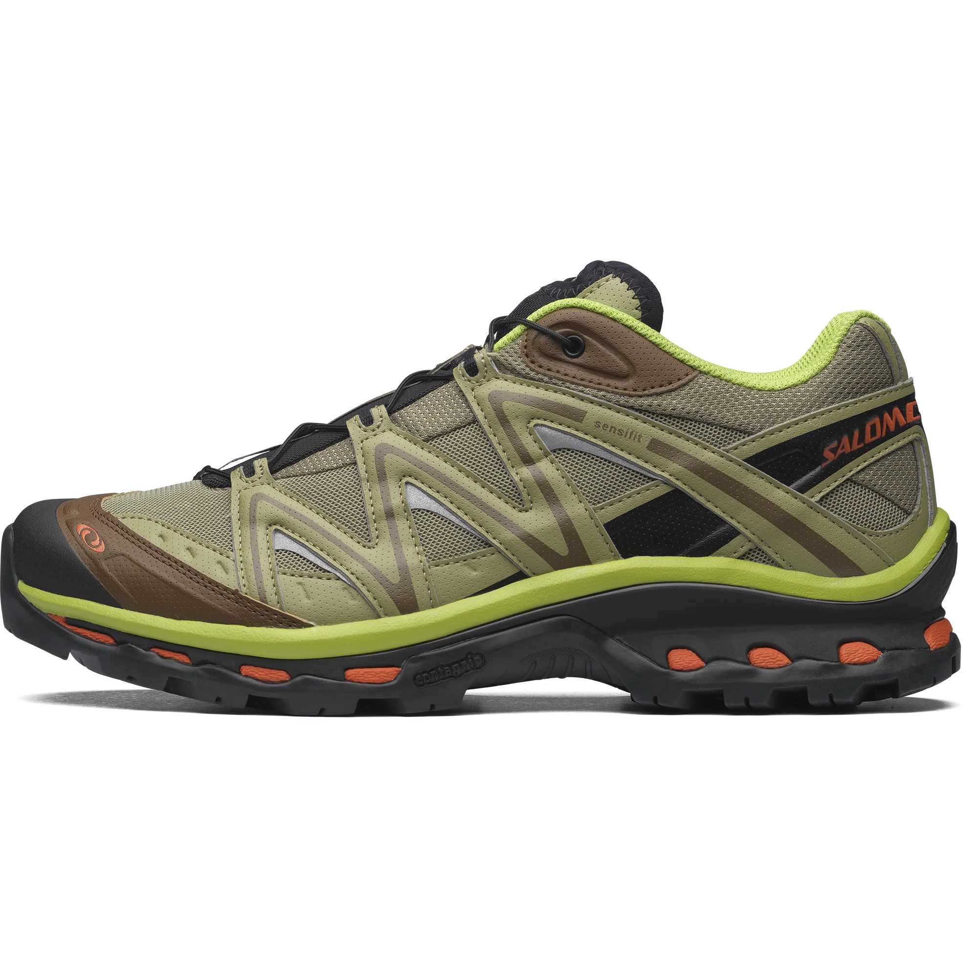 

Кроссовки XT Quest Cushioning Coverage Support Outdoor Shoes Unisex SALOMON, зеленый/черный/оранжевый