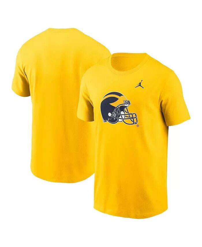 

Мужская футболка Jordan Michigan Wolverines Primetime Evergreen с альтернативным логотипом Nike, синий