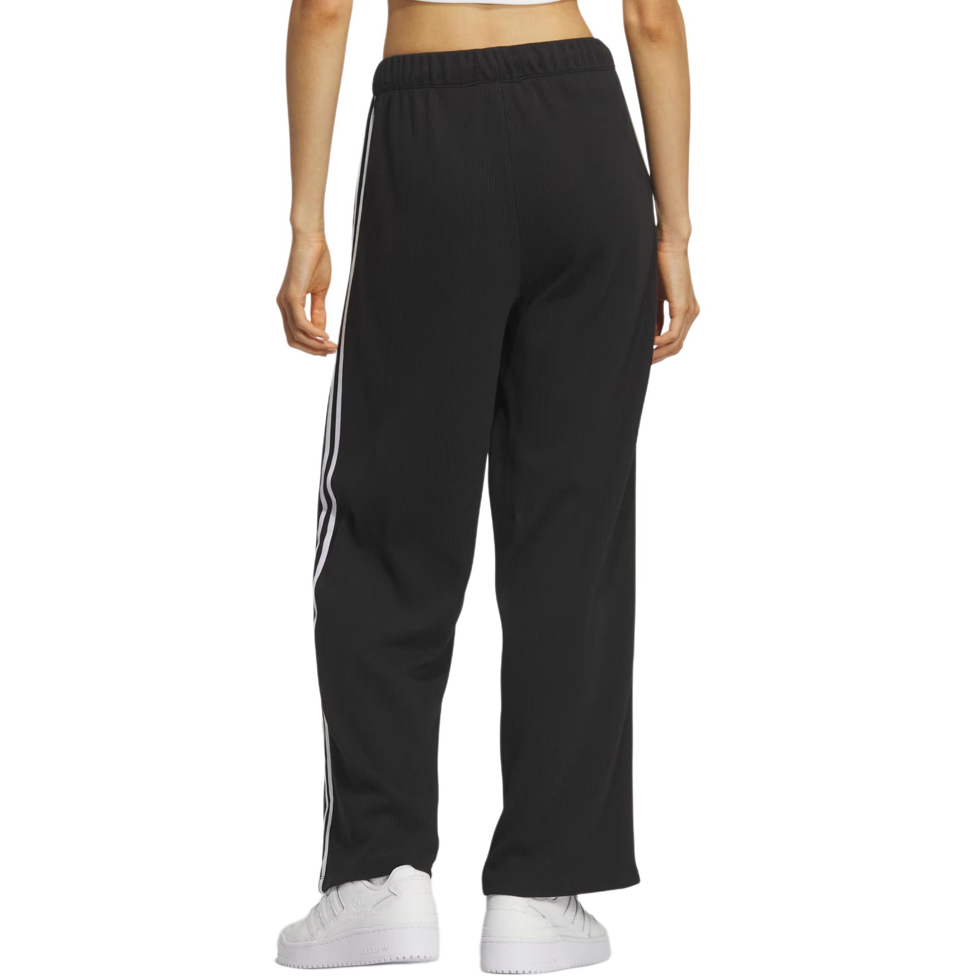 Fw25 W Knit Pant вязаные спортивные штаны женские Adidas Originals, черный — фото 3