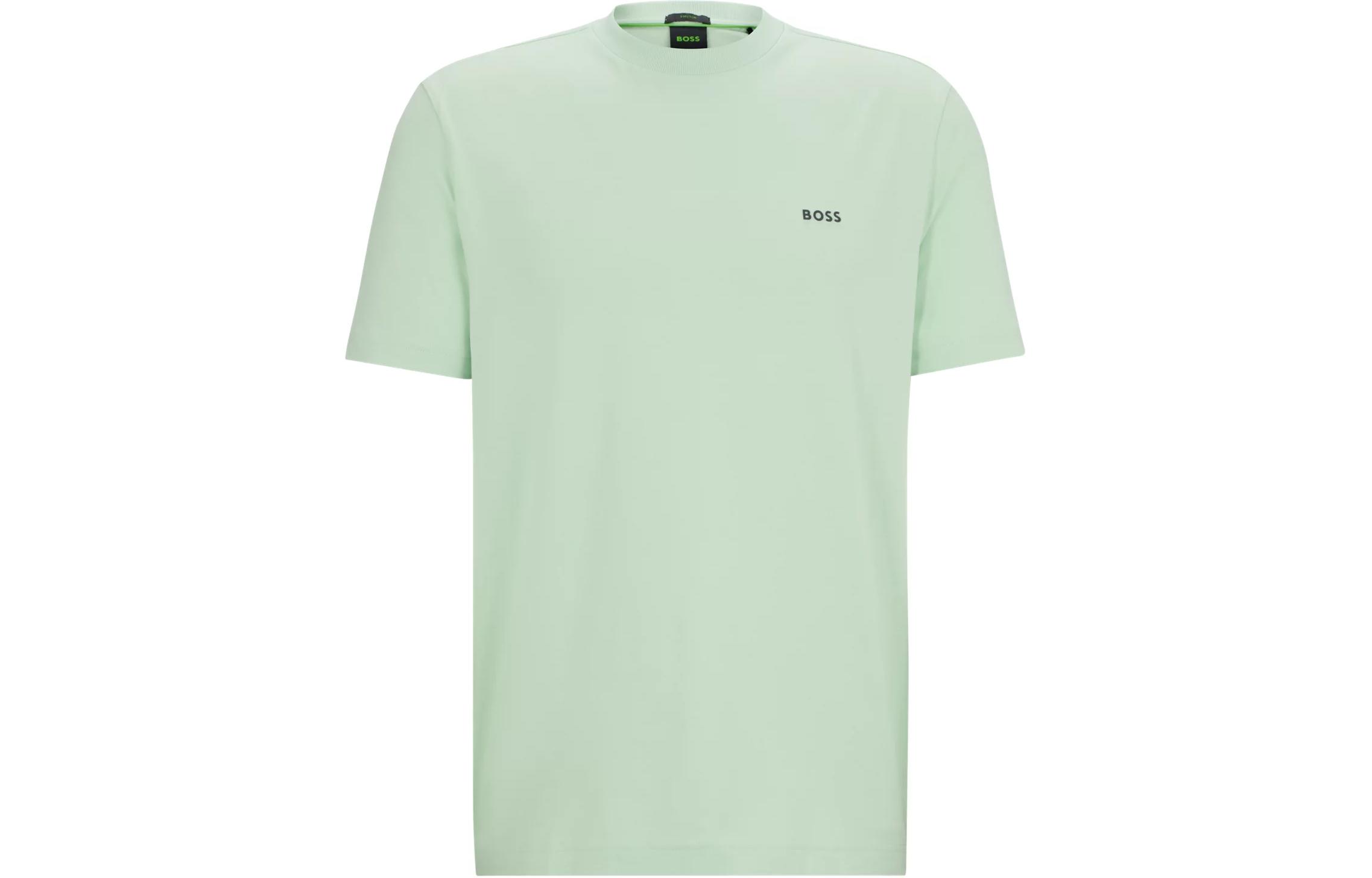 

Футболка мужская светло-зеленая HUGO BOSS