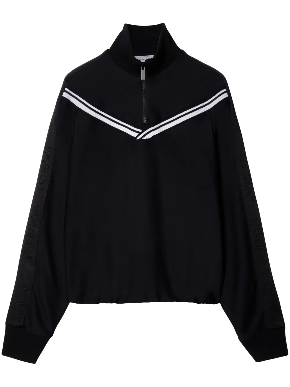 

Спортивная куртка с логотипом OFF-WHITE, черный