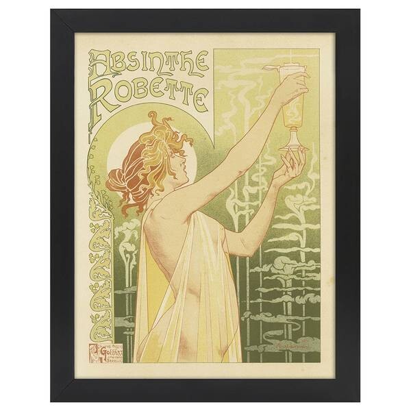 

Рамка для фотографий LegendArte Poster Absinthe Robette, черный