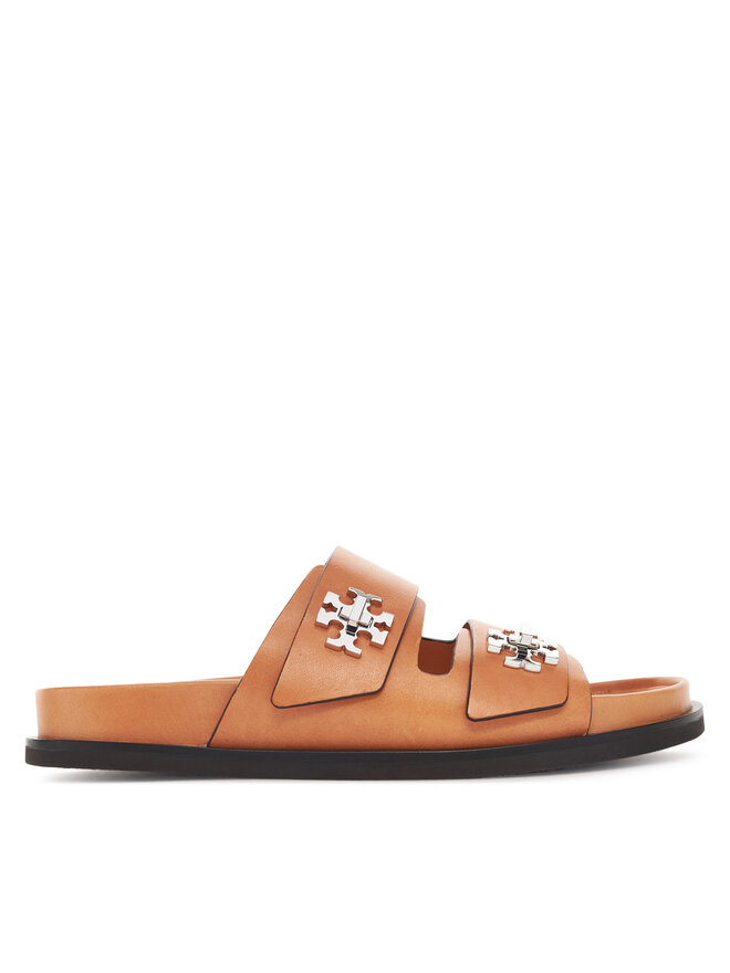 Сабо T Lock Sport Slide 166905 Tory Burch, коричневый