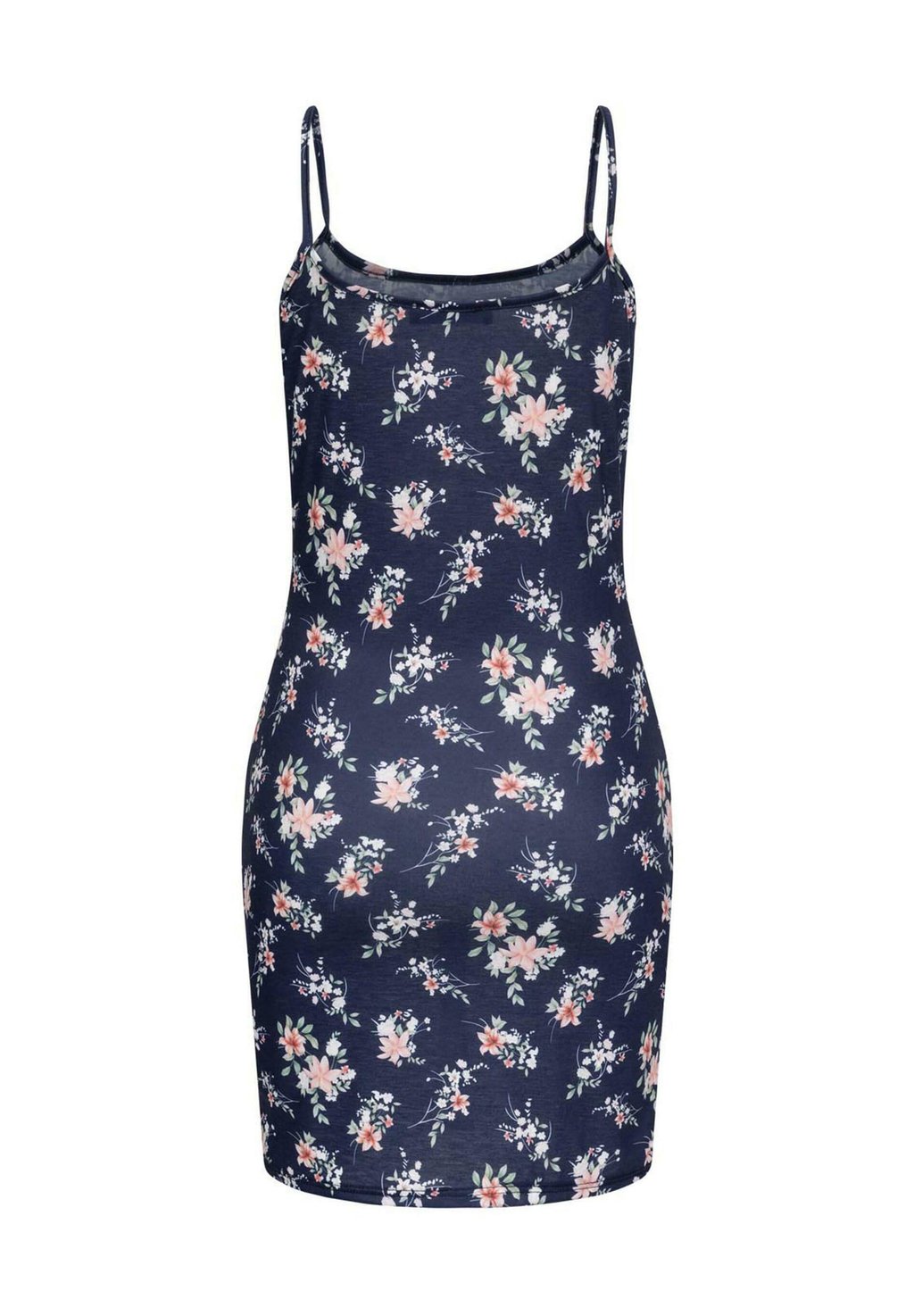 

Платье-футляр KURZES TRÄGER MIT BLUMEN PRINT Cloud 5ive, темно-синий