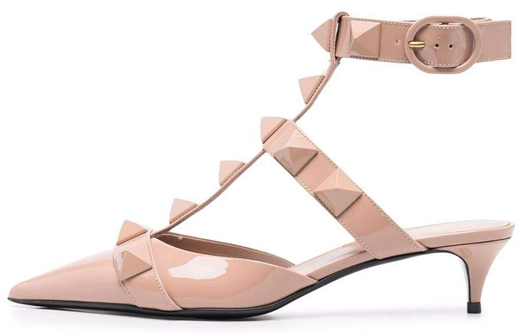 Туфли Garavani Rockstud с острым носком и ремешком на щиколотке Valentino, Original Shoe Box Included