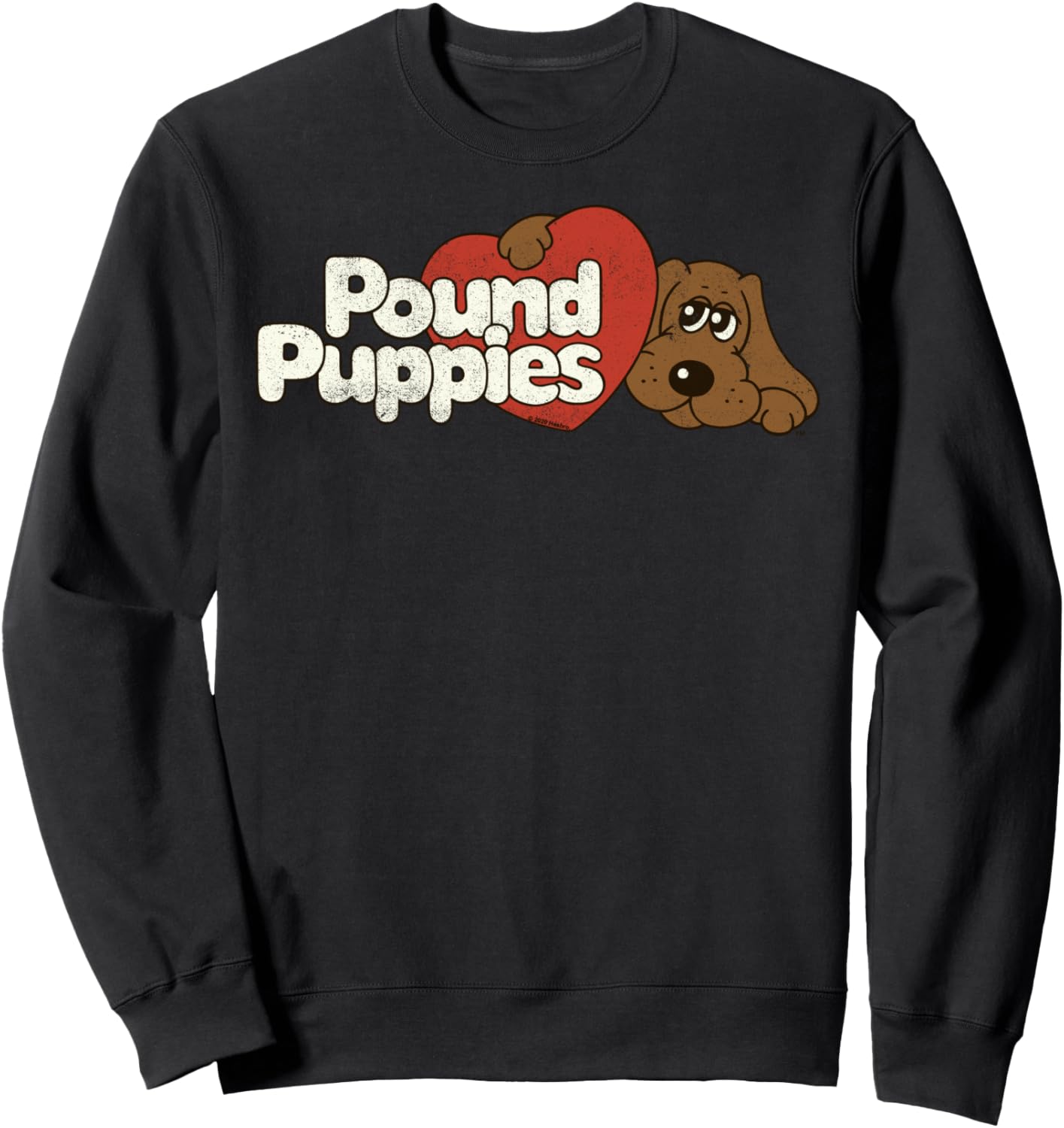 

Толстовка с винтажным логотипом Pound Puppies, черный