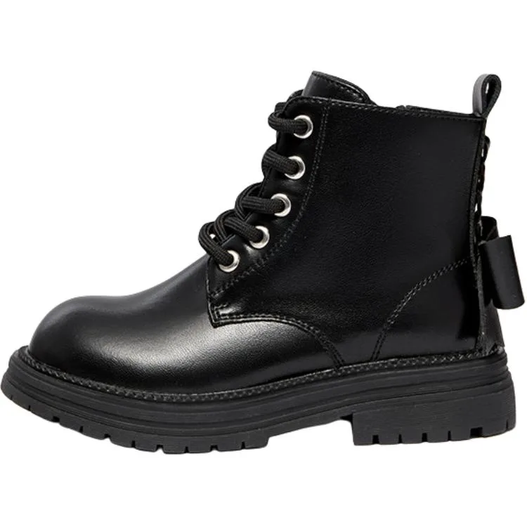Детские утепленные ботинки Kids Snoffy, Truffle Black