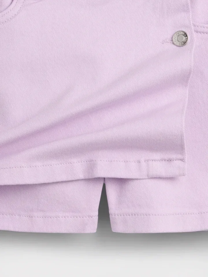 Шорты джинсовые GAP, лиловый — фото 3
