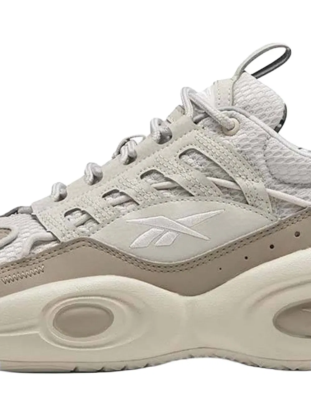 Решающие кроссовки средней высоты на шнуровке Reebok, нейтральный — фото 2