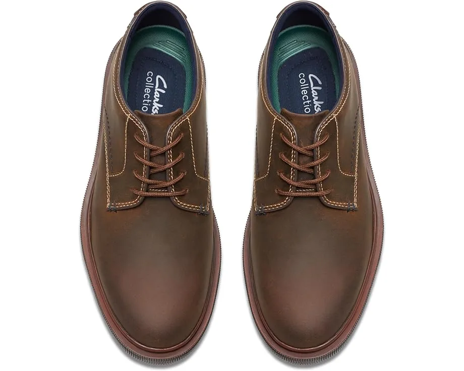Оксфорды Clarks Burchill Derby, Beeswax Leather — фото 2