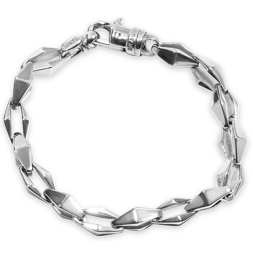 

Мужской браслет из 14-каратного золота (49 грамм) или платины (79 грамм) 8,5 мм 8,5 дюймов Pompeii2, 14K Yellow Gold