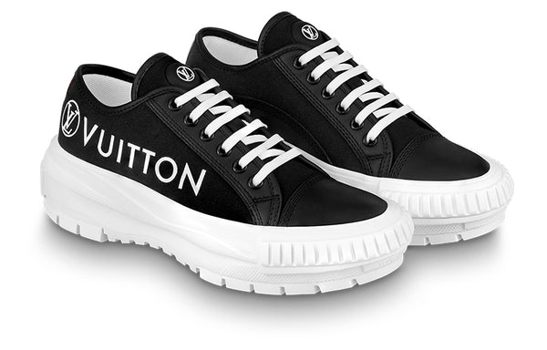 Кроссовки squad sneakers 'black' Louis Vuitton, черный — фото 2