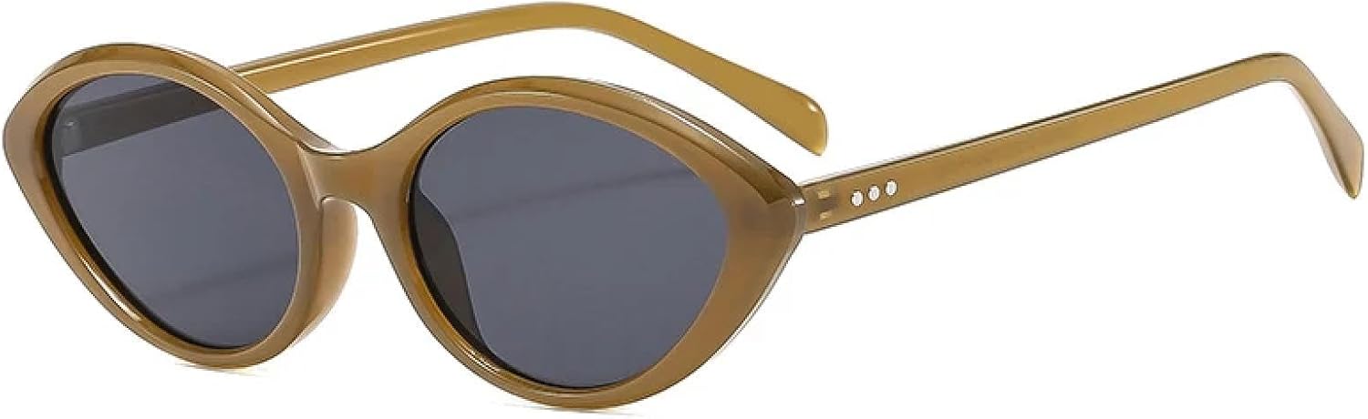 

Ретро-солнцезащитные очки «кошачий глаз» для женщин, винтажные, с леопардовым принтом, зеленые линзы, роскошные очки для мужчин с защитой от УФ-излучения UV400 VVTWSSW, Green-black