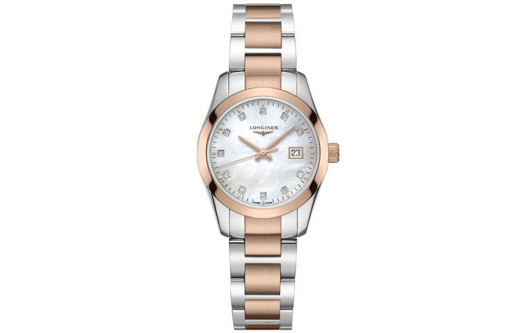 

LONGINES Часы Women's Conquest Classic Collection Watch, Silver Dial