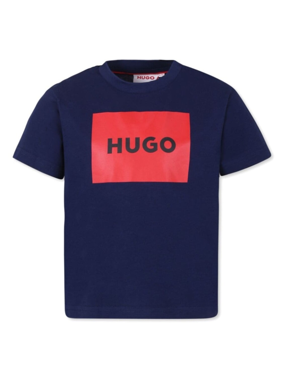 

HUGO KIDS футболка с логотипом, синий