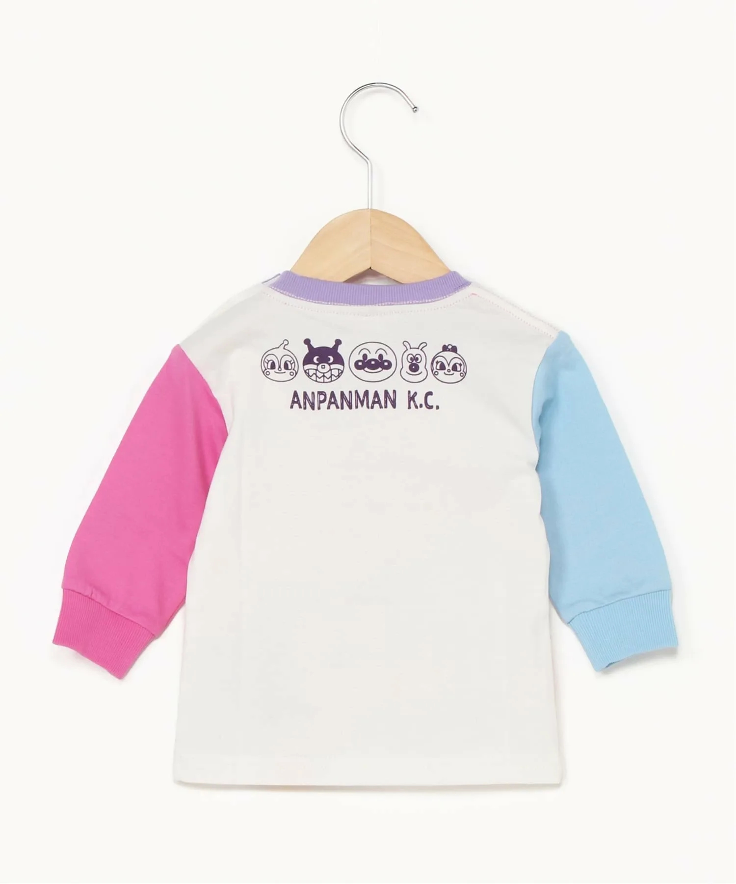 Яркая футболка с длинными рукавами Anpanman Anpanman Kids Collection, цвет Pink