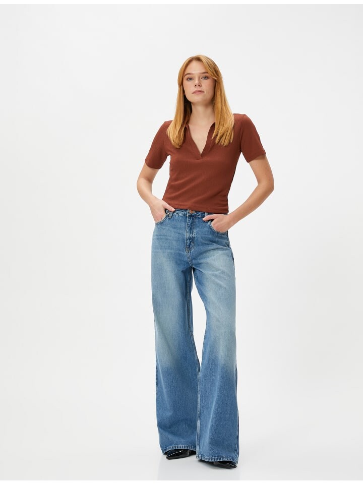 

Футболка KOTON T shirt, цвет kachel