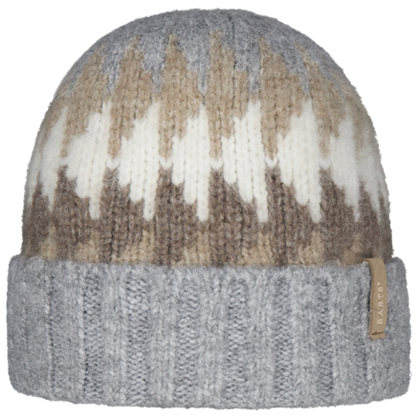 

Шапка Barts Juano Beanie, цвет Heather Grey