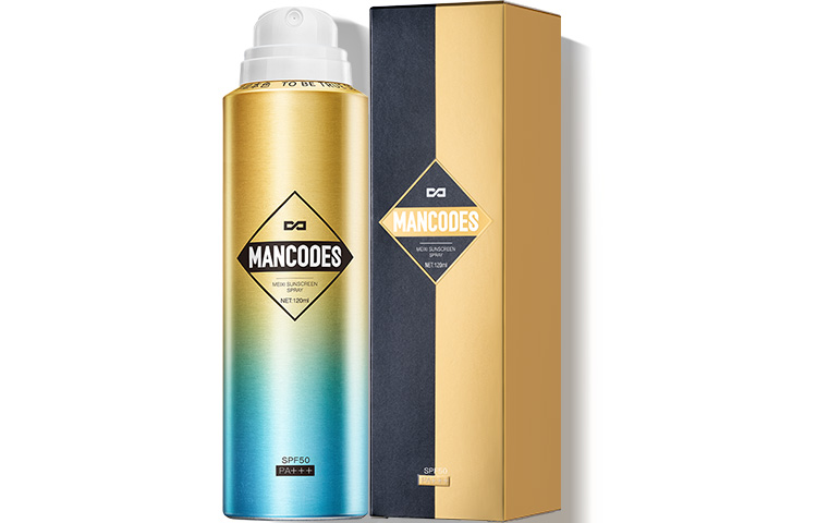 

MANCOES Мужской спрей для защиты от солнца outdoor exclusive small gold bottle для любого типа кожи spf50pa++++ 120мл*2 флакона
