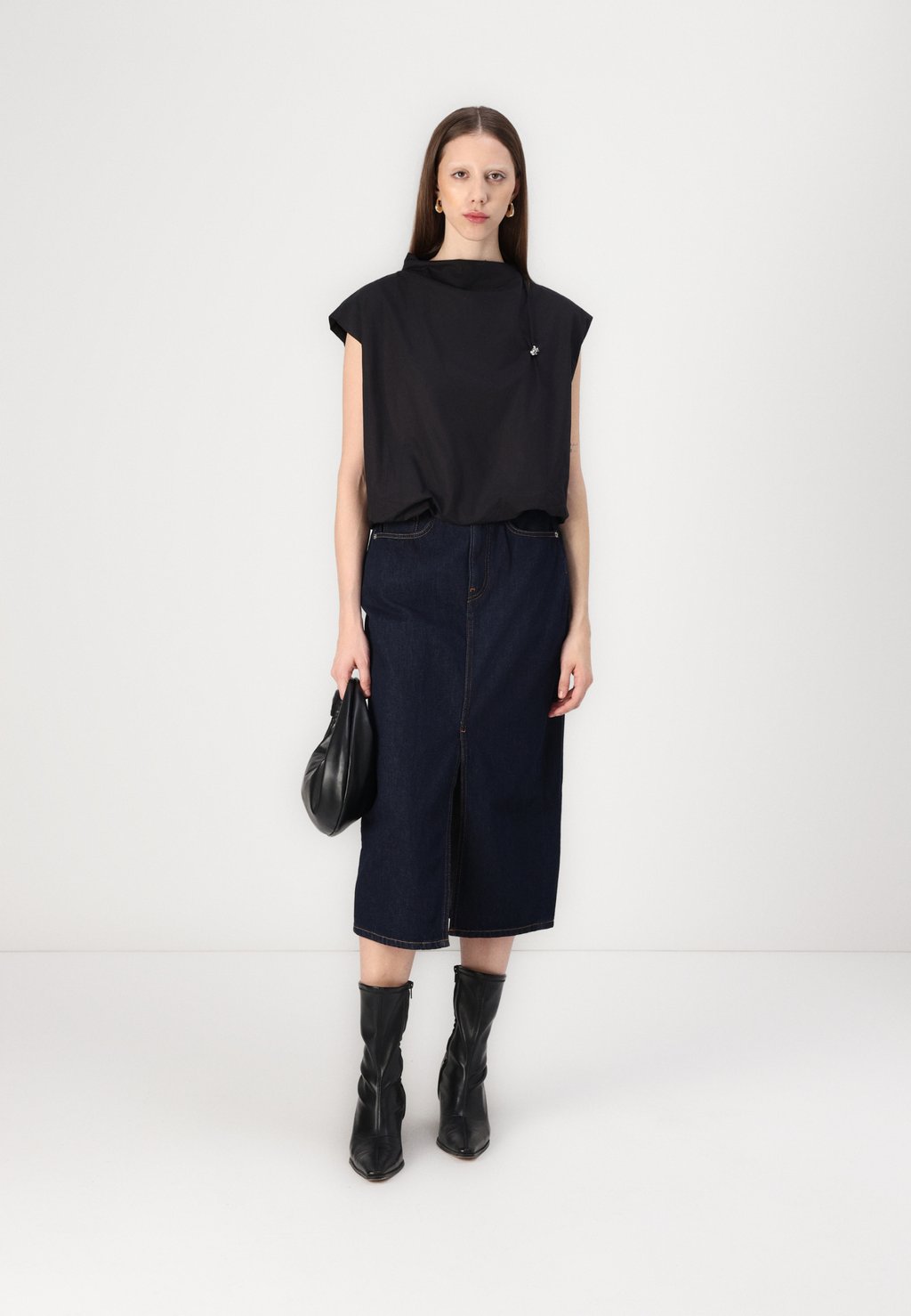 

Блуза SLFDELIA Selected Femme, черный