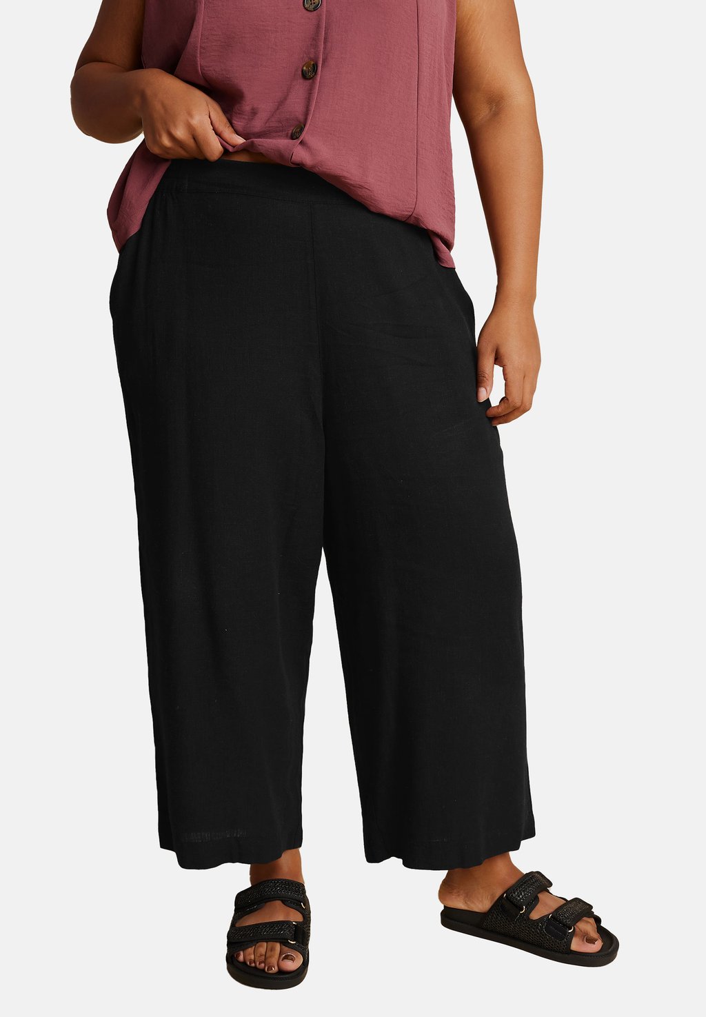 

Брюки WIDE LEG Yours Clothing, антрацит