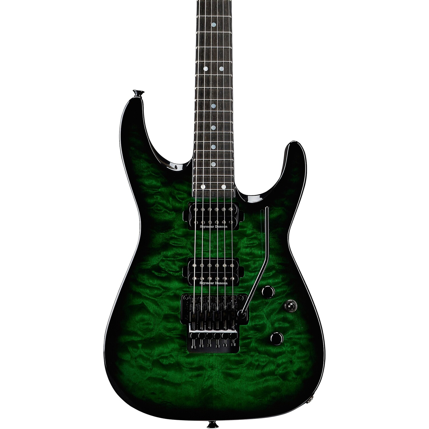 

Джексон Джексон Солист SL2Q USA Transparent Green Burst