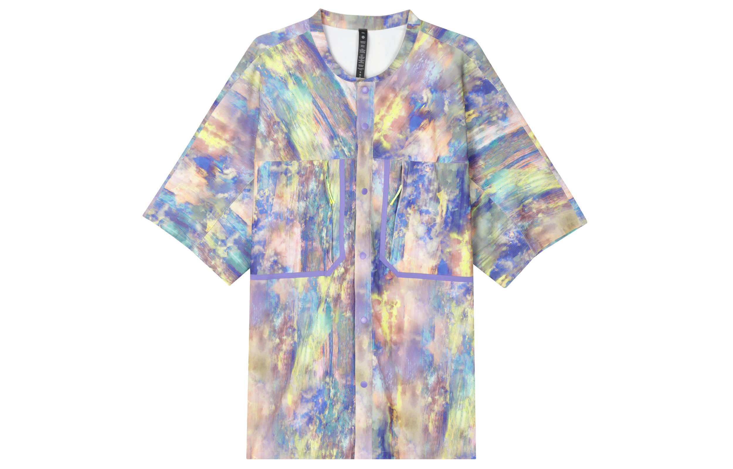 

Водоотталкивающая рубашка мужская Lululemon, Abstract Oil Color Mixing/ALNM