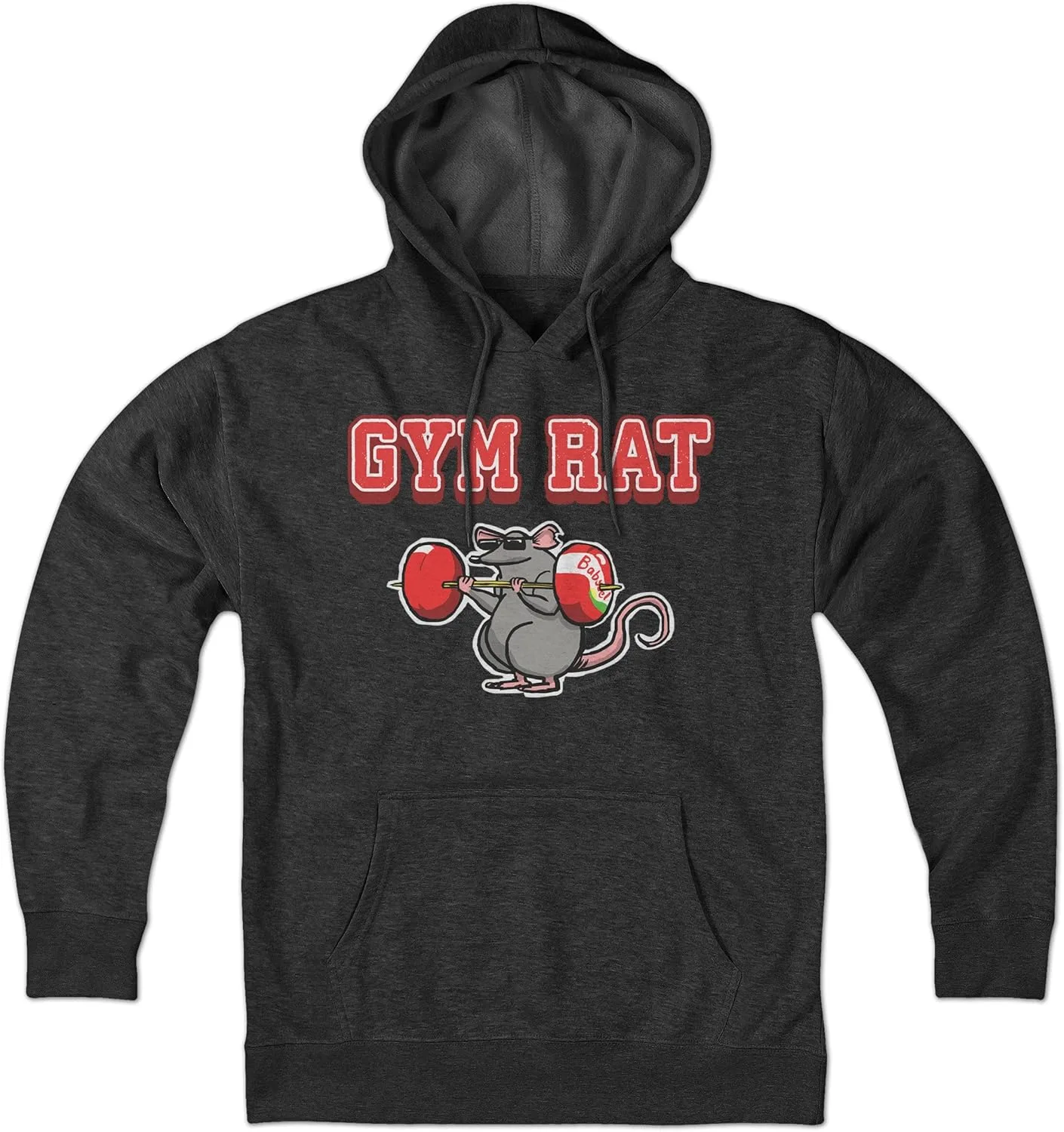 

Толстовка Chowdaheadz Gym Rat — унисекс худи из мягкого хлопкового микса