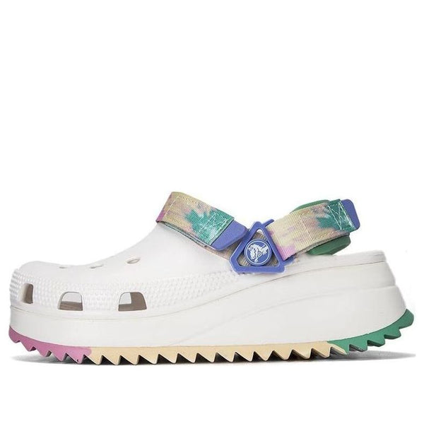 

Сандалии hiker ombre clog 'white multi' Crocs, белый