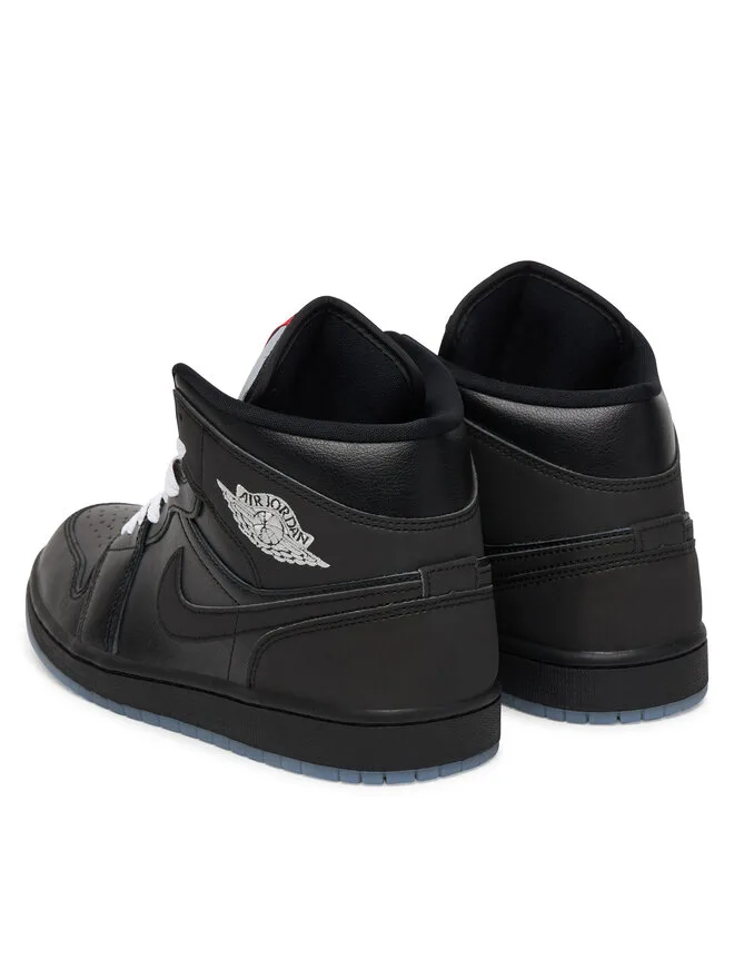 Nike Кроссовки Air Jordan 1 Mid SE HV5177 010, черный — фото 4