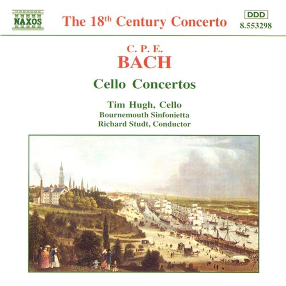 

Диск CD Cello Concertos - C.P.E. Bach