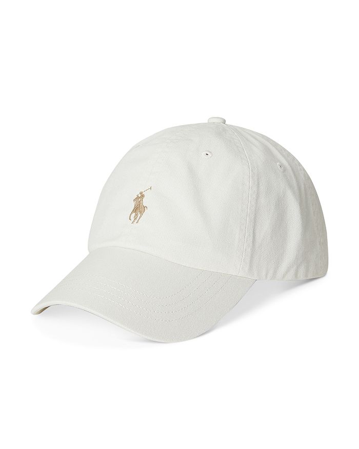 

Бейсболка из хлопка Чино Polo Ralph Lauren, белый