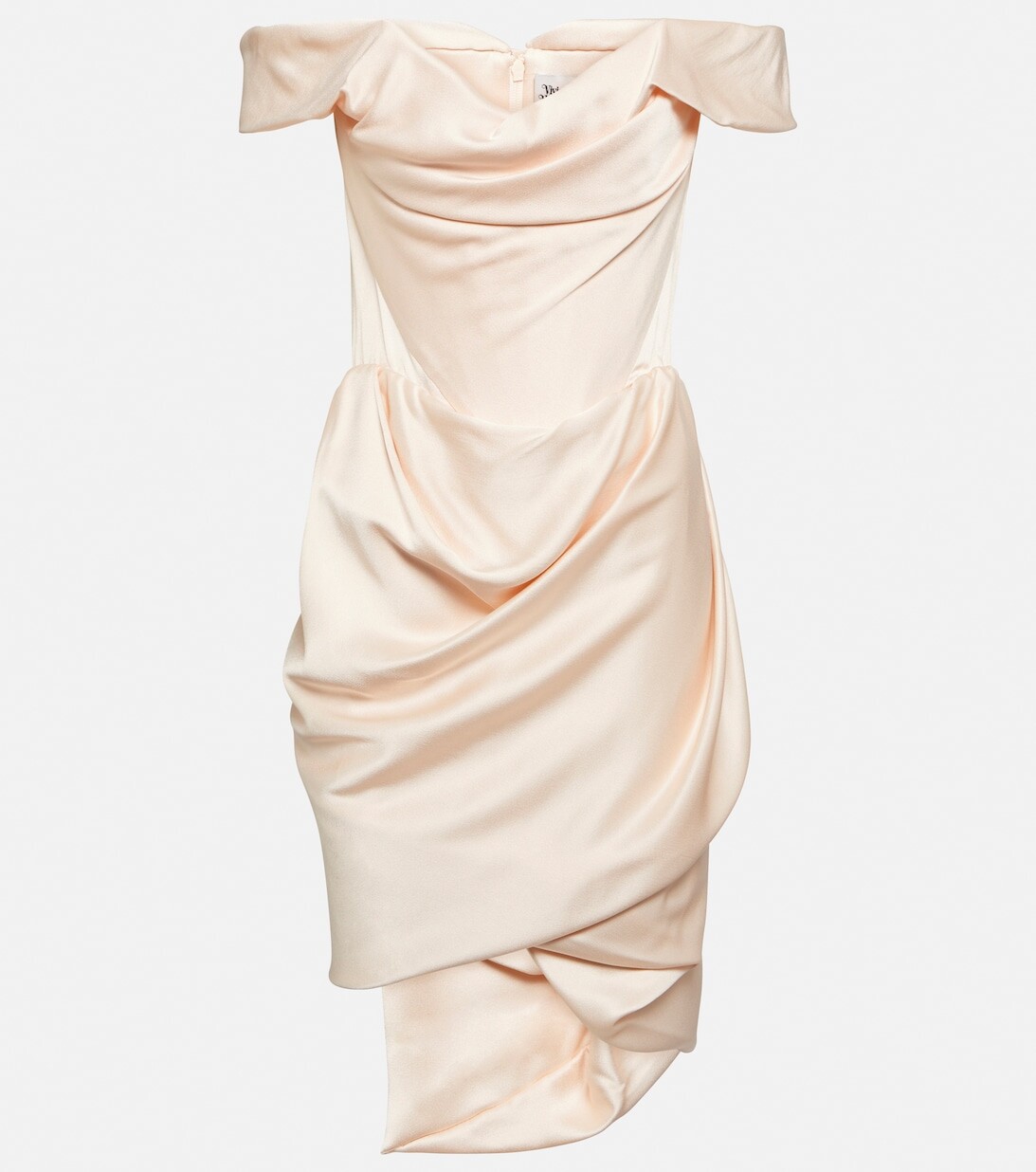 

Мини-платье Nova Cora из креп-сатина VIVIENNE WESTWOOD, розовый