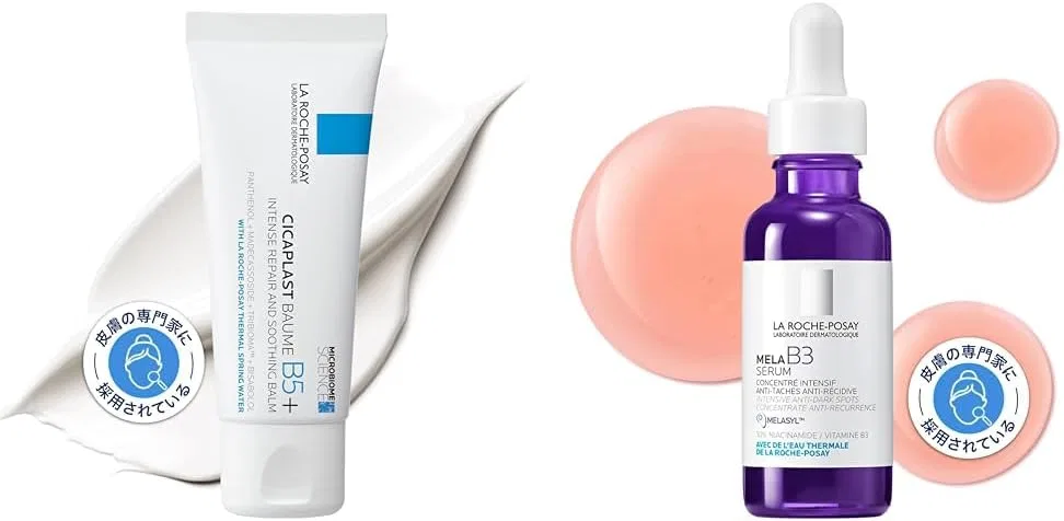 Дневной крем La Roche-Posay Cicaplast Repair B5++ и сыворотка Mela B3