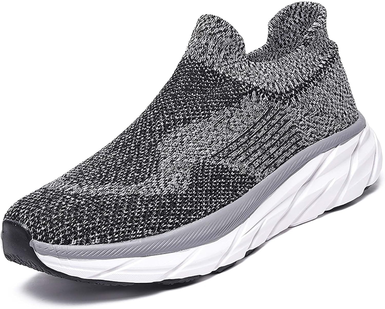 

Мужские и женские беговые кроссовки, повседневные кроссовки, дышащие, удобные повседневные обувь для улицы, спортивная обувь для ходьбы Dzbajrqm, серый