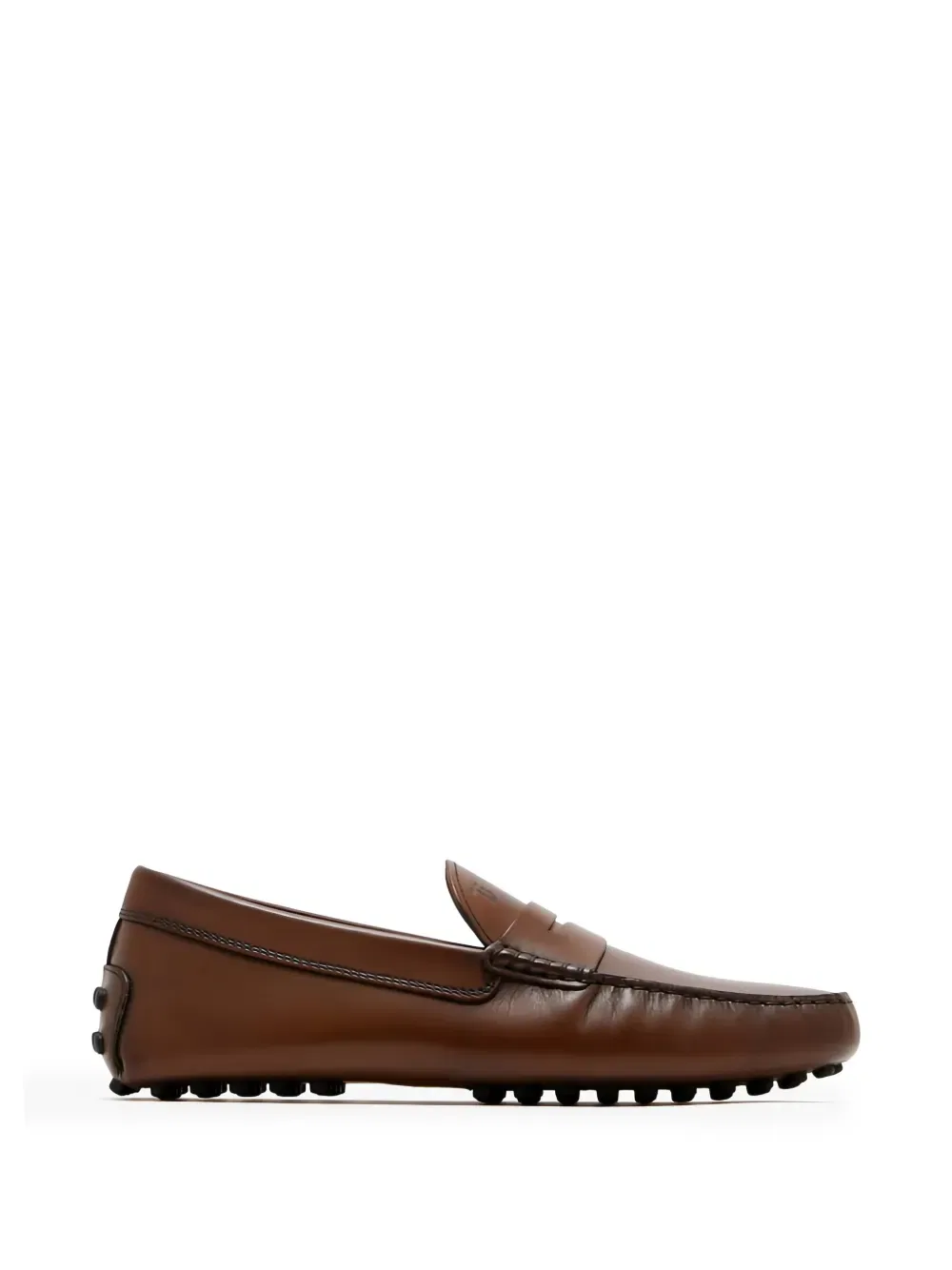 Лоферы с ремешком Penny-strap Tod'S, коричневый