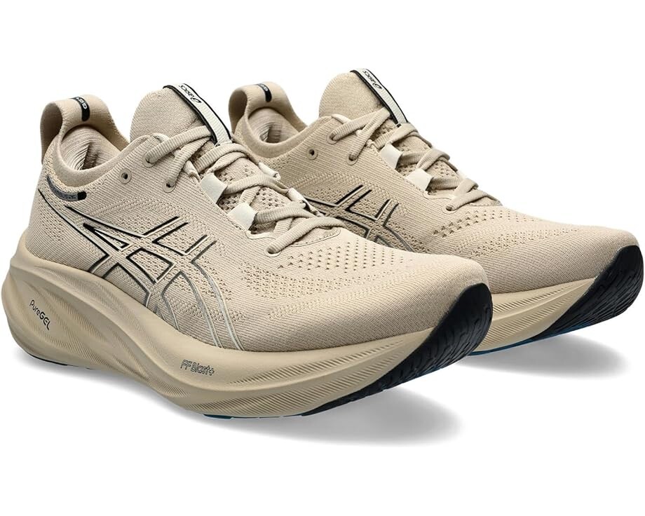 

Кроссовки ASICS GEL-Nimbus 26, цвет Feather Grey/Black