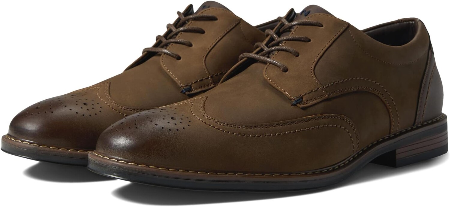 

Оксфорды Centro Flex Wing Tip Oxford Nunn Bush, цвет Brown Crazy Horse, Коричневый, Оксфорды Centro Flex Wing Tip Oxford Nunn Bush, цвет Brown Crazy Horse