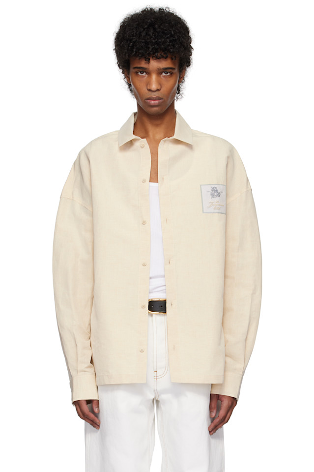 

Рубашка Atelier' Jacquemus, цвет halter off-white